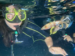 night snorkel cozumel